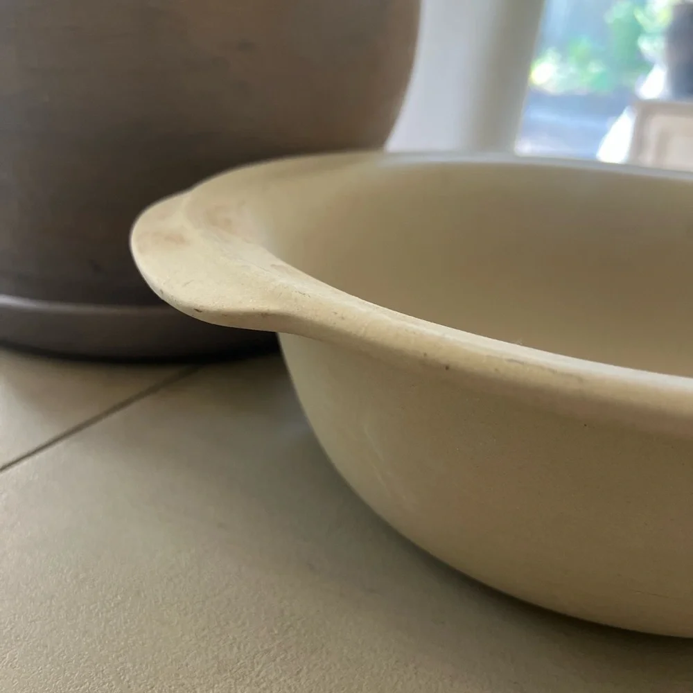 Pampered Chef Family Heritage Collection Stoneware Baking Bowl